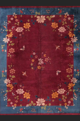 Art Decò Chinese rug by Walter Nichols