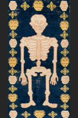 Tantric Khaden with Skeleton rug