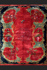 Art Decò Chinese rug by Walter Nichols