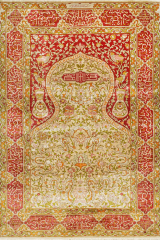 Hereke Silk rug