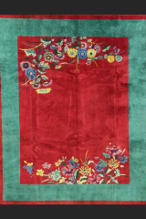 Art Decò Chinese rug by Walter Nichols